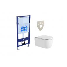 Комплект инсталляции с подвесным унитазом AQUATEK с сиденьем Set AQUATEK ЕВРОПА New Комплект инсталляции с подвесным унитазом AQUATEK с сиденьем Set AQUATEK ЕВРОПА New